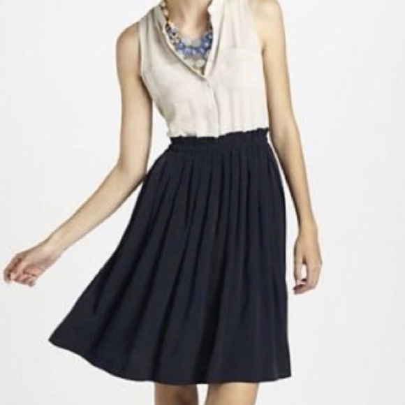 Anthropologie 9-H STCL  Button Up Colorblock Dress ♥️♥️♥️ - Picture 1 of 15